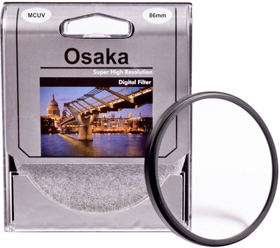 

Osaka 86 mm Multi Coated UV Filter ( 4 Layer Coated ) UV Filter(86 mm)