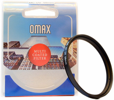 

Omax 58mm Multi-Coated UV For Canon EF-S 18-55mm IS II Lens UV Filter(58 mm)