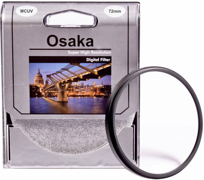 

Osaka 72 mm Multi Coated UV Filter ( 4 Layer Coated ) UV Filter(72 mm)