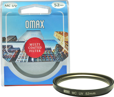 

Omax 52mm Multi-Coated UV For NIKKOR 18-55mm VR Lens UV Filter(52 mm)