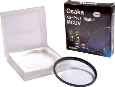 

Osaka 62 mm Ultra Slim Multi Coated UV Filter ( 12 Layer Coated ) UV Filter(62 mm)