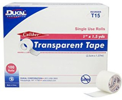

Dukal Tape Transparen First Aid Tape(Pack of 72)