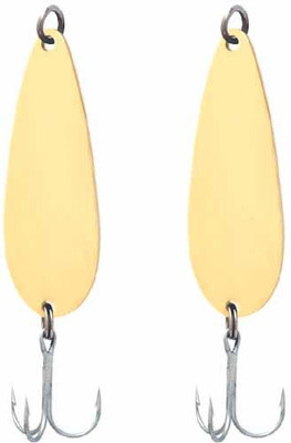 

Hunting Hobby Oval Spoon Fishing Lure(Pack of 2 Size 7)