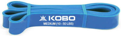 

Kobo Power With Loop (Medium) Aerobic Cardio & Exercise Resistance Band(Blue)