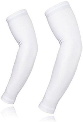 

Jern Cotton Arm Sleeve For Men & Women(L, White)