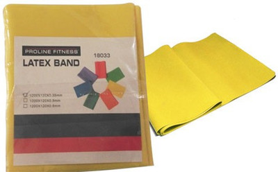 

Proline Latex Band Resistance Band(Yellow, Pack of 1)