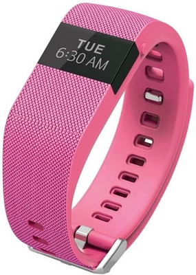 

Bs Spy SMART WATCH HEART RATE MONITOR BLUETOOTH CALL NOTIFICATION 3D Pedometer Temperature Calorie Monitor band tracker Fitness Band(Pink)