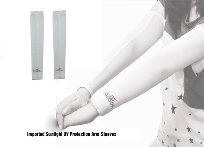 

Gee Power Polyester, Nylon Arm Sleeve For Men & Women(Free, Grey)
