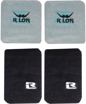 R-Lon Wrist Combination Fitness Band(Grey, White, Pack of 4)