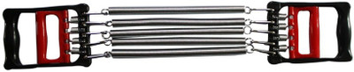 

Running 2 in 1 chest expander Resistance Band(Black, Silver)