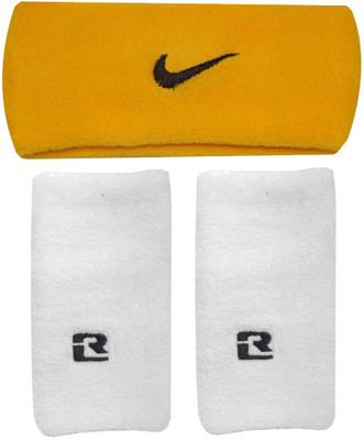 

R-Lon Wrist Combination Fitness Band(Yellow, White, Pack of 3), White;yellow