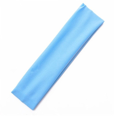 

Futaba Fashionable Soft Stretch Sweatband Elastic Head Fitness Band(White, Pack of 1)