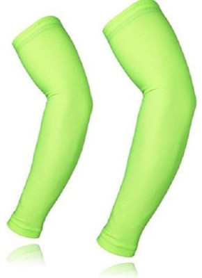 

Jern Cotton Arm Sleeve For Men & Women(L, Green)
