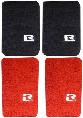 

R-Lon Wrist Support Combination Fitness Band(Black, Red, Pack of 4)
