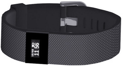 Wayona Heart Rate Monitor Fitness Tracker, Smart Wristband with Multi Function Activity Tracker for Android and iOS Fitness Band Black, Pack of 1 Wayo