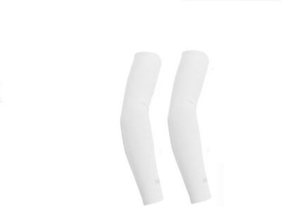 

Gee Power Polyester, Nylon Arm Sleeve For Men & Women(Free, White)