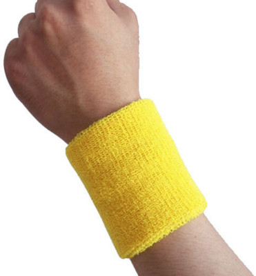 

Futaba Sports Sweat Band Fitness Band(Yellow, Pack of 1)