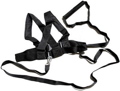 

Sahni Sports Shoulder Resistance Harness Fitness Band(Black, Pack of 1)