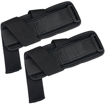 

BFitusa Weight Lifting Strap Hand Grip/Fitness Grip(Black)