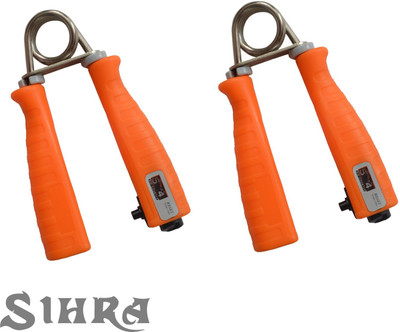 

Sihra Fitness for all sterling Counter Hand Grip/Fitness Grip(Multicolor)