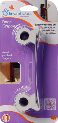 

Dreambaby Door Gripper~1 Pack Hand Grip/Fitness Grip(White)