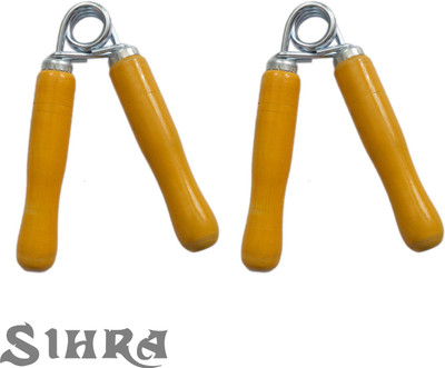 

Sihra Fitness for all Wooden Hand Grip/Fitness Grip(Multicolor)