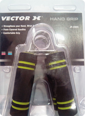 Vector X Foam Handle Hand Grip/Fitness Grip Black, Green Vector X Hand Grips