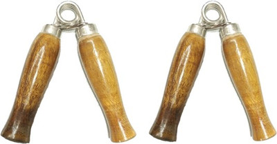 

Whimsical Sports Wooden Hand Grip/Fitness Grip(Brown)