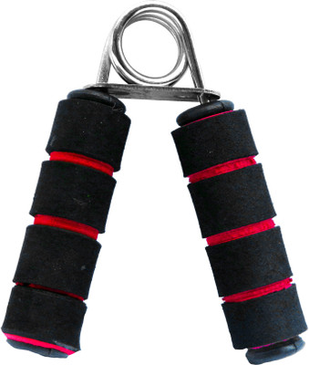 

Heega Heega Foam Hand Grip(Back, Red)) Hand Grip/Fitness Grip(Black, Red)