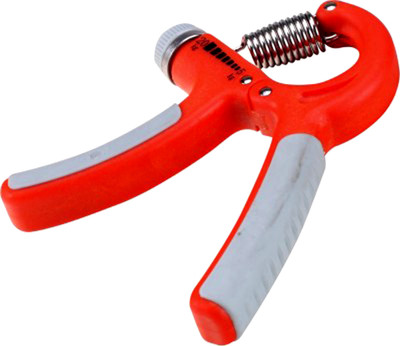 

Monika Sports grip Hand Grip/Fitness Grip(Red, Grey)