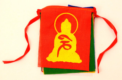 

My Earth Store Tibetan Rectangle Outdoor Flag Flag(Cotton)