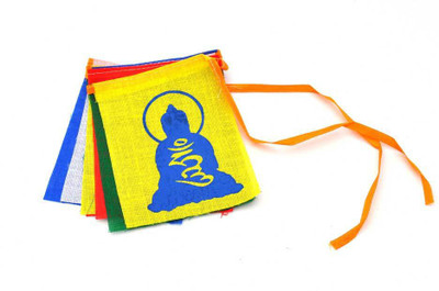 

My Earth Store Tibetan Rectangle Outdoor Flag Flag(Cotton)