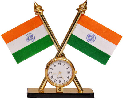 

Indigo Creatives India Double Sided Wind Table Miniature Flag(Cotton)