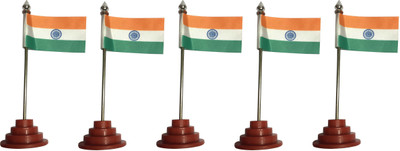 

Anil Bhai Rakhi Wala India Double Sided Wind Table Miniature Flag(Nylon)