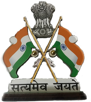 

DecorMyCar India Double Sided Wind Car Dashboard Flag Flag(Plastic)