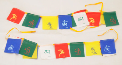 

My Earth Store Tibetan Rectangle Outdoor Flag Flag(Cotton)