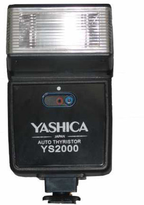 

Yashica Manual Camera Flash/ Speedlite For Nikon Canon Panasonic Fuji Olympus Cameras- YS-2000 Flash(Black)