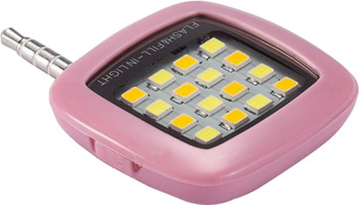 

Link+ Universal 3.5mm Selfie Enhancing Night Led Flash(Pink)