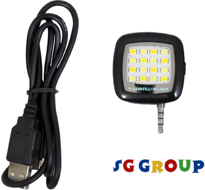 

SG Group 16 LED Mobile Selfie X300 Flash(Black)
