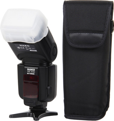 

Hako TTL CAMERA FLASH HY 9600 Flash(Black)