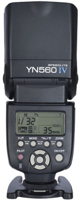 

YONGNUO YN-560IV Wireless Speedlite for Canon,Nikon,Pentax, Fujifilm,Olympus,Panasonic Flash(Black)