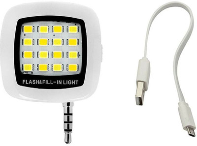 

Smart Indie Mobile selfie light with Flash(White)