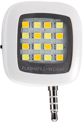 

Link+ Universal 3.5mm Selfie Enhancing Night Led Flash(White)