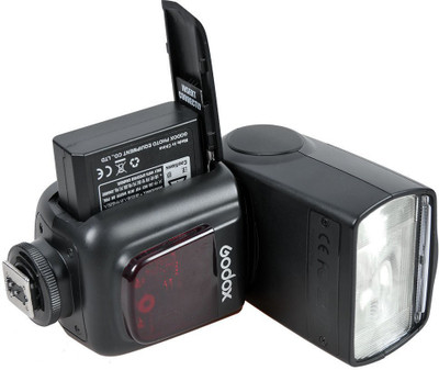 

Godox Lithium-ion Chargeable Battery Speedlite Flash(Black)