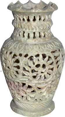 

nameo FA1234 Marble Flower Basket without Artificial Flower & Plant(W: 10.16 cm x H: 20 cm x D: 20 cm)