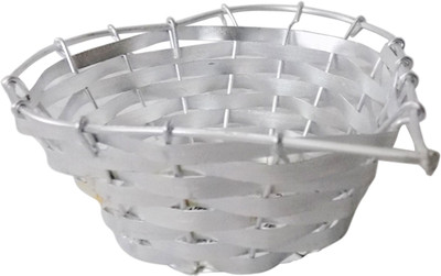 

Stonic Heart_Shape_4 Bamboo Flower Basket without Artificial Flower & Plant(W: 8 cm x H: 3 cm x D: 5 cm)