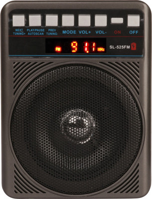 

Yuvan SL-525 Bluetooth USB/ SD Player With FM Radio(Grey)