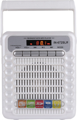 

Yuvan IN-672SLR Solar USB/ SD Player With FM Radio(Multicolor)