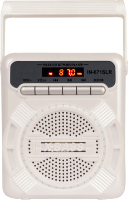 

Yuvan IN-671SLR Solar USB/ SD Player With FM Radio(White, Grey)
