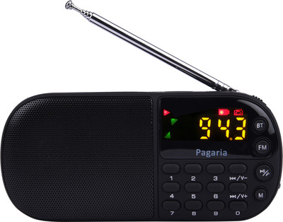 

PAGARIA L837BT Portable Mp3 Player with Bluetooth,USB FM Radio(Black)
